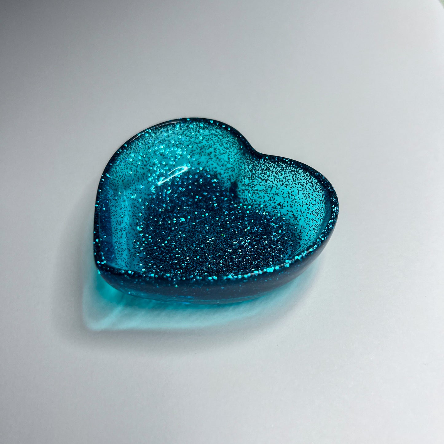 Pixie Dust Sapphire Heart