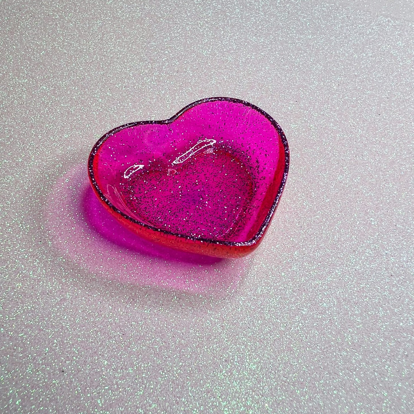 Pixie Dust Magenta Heart