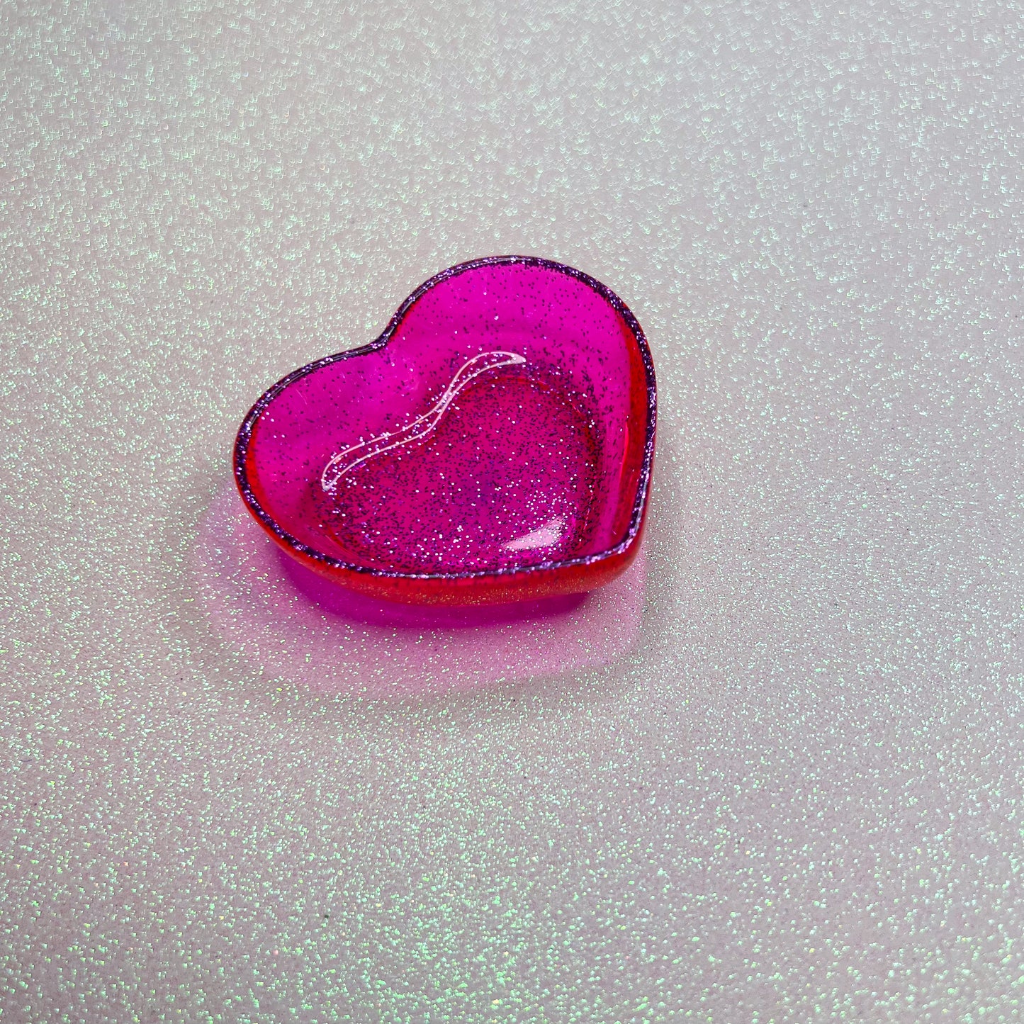 Pixie Dust Magenta Heart