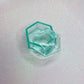 Pixie Dust Turquoise Hexagon Box