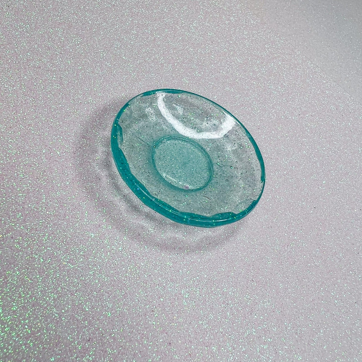 Pixie Dust Turquoise Dish